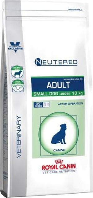 Royal Canin Vet Dog Neutered Adult Small 8kg Weight And Dental 30 1
