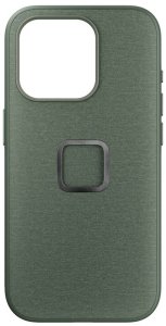 Peak Design Mobile Etui Everyday Case Fabric iPhone 15 Pro v2 - Szarozielone 1