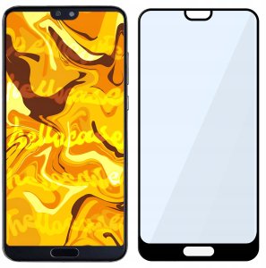 SZKŁO HARTOWANE DO HUAWEI P20 PEŁNE NA CAŁY EKRAN SZKIEŁKO OCHRONNE SZYBKA 2