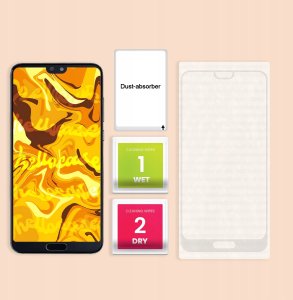 SZKŁO HARTOWANE DO HUAWEI P20 PEŁNE NA CAŁY EKRAN SZKIEŁKO OCHRONNE SZYBKA 5