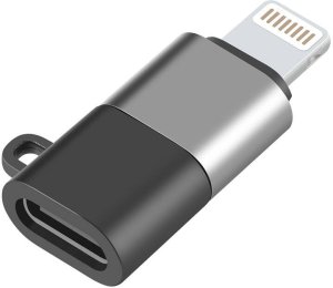 Adapter USB Puluz PU649B USB-C - Lightning Srebrny 2