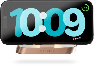 ZENS MAGNETIC NIGHTSTAND CHARGER COPPER 3