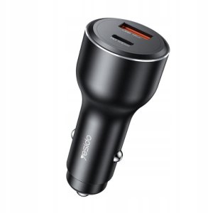 yesido Ład. sam. Y65 118W QC3.0 USB-A+C BLACK / CZARNY 1
