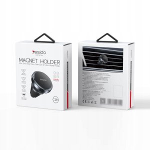 yesido Magnet. Uchwyt Samochodowy C214 do Kratki, BLACK / CZARNY 2