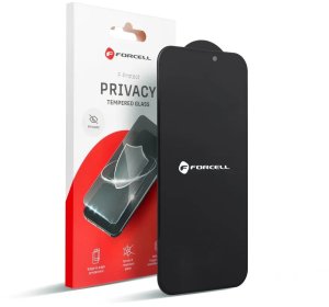 Szkło Hartowane Forcell Privacy Glass - do Iphone 16 Plus czarny 3