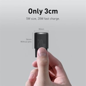 Ładowarka sieciowa Baseus Super Si 1C 20W czarna 1