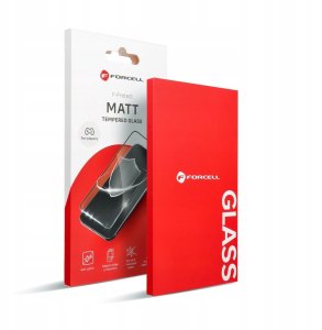Szkło Hartowane Forcell Matt Glass - do Iphone XS Max / 11 Pro Max czarny 12