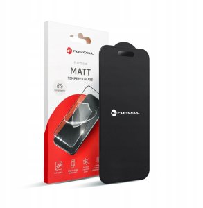 Szkło Hartowane Forcell Matt Glass - do Iphone XS Max / 11 Pro Max czarny 10