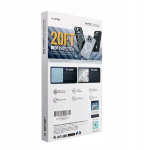 Futerał X-ONE Dropguard Magnetic Case Pro (kompatybilny z MagSafe) - do Apple iPhone 16 Plus czarny 2