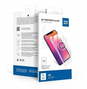 Szkło hartowane Blue Star 5D - do Samsung Galaxy S25+/S25 Edge (full glue/case friendly) - czarny 5