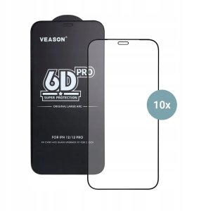 Veason Szkło Hartowane 6D Pro Glass (SET 10in1) - do Samsung Galaxy A24 4G / A25 czarny 2