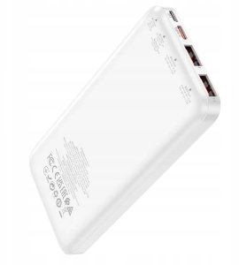HOCO powerbank 10000 mAh PD QC 3A 22,5W J101 biały 2