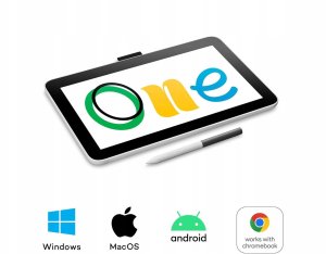 Tablet graficzny Wacom Wacom One 12 tablet graficzny do rysowania ekran 11,6" Full-HD rysik nowy 4