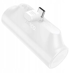 HOCO powerbank 3000 mAh z wbudowanym złączem Typ C J147 biały 1