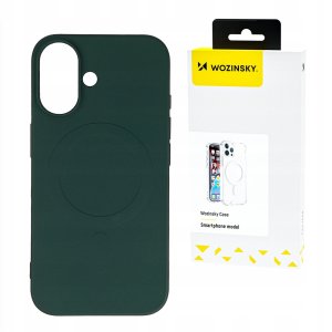 Etui Liquid Silicone Case MagSafe na Samsung Galaxy S25 Ultra - zielone 1