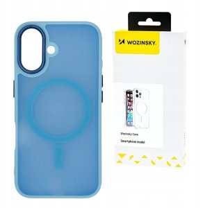 Etui Wozinsky Fashion Case MagSafe na Samsung Galaxy S25+ - niebieskie 1