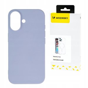 Silikonowe etui Wozinsky Silicone Case na Samsung Galaxy S24 FE - fioletowe 1
