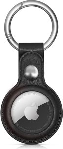 Hurtel Etui do Apple AirTag - czarne, brązowe, czerwone, niebieskie - 4 sztuki 3