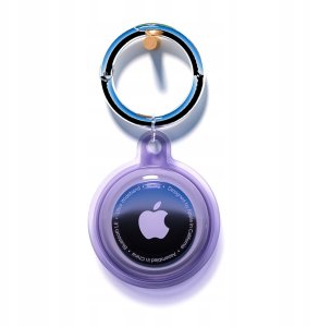 Etui na Apple AirTag wodoodporne - fioletowe 3