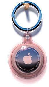 Etui na Apple AirTag wodoodporne - różowe 2