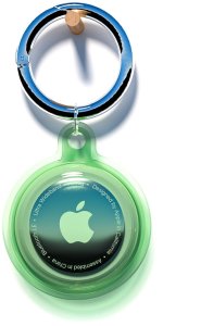 Etui na Apple AirTag wodoodporne - zielone 3