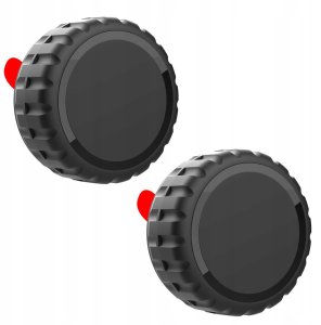 Etui na Apple AirTag zakręcane, wodoodporne, samoprzylepne - czarne - 4 sztuki 3