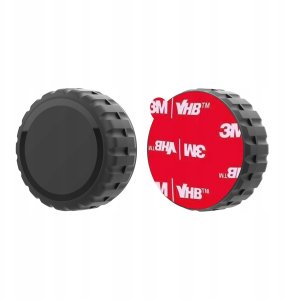 Etui na Apple AirTag zakręcane, wodoodporne, samoprzylepne - czarne - 4 sztuki 4