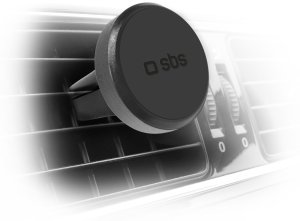 Uchwyt na smartfona SBS TESUPPEASYMAGK kompatybilny z MagSafe, na kratkę nawiewu - czarny 2