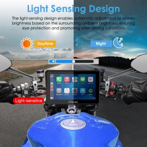 Carpuride W702 Pro motocyklowy ekran Carplay z funkcją interkomu motor 2024 5