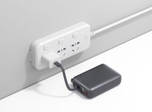 Swissten Power Bank 20000 mAh 45W with Built-In USB-C Cable 4