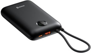 Swissten Voltbox 35W Power Bank 30000 mAh with Built-In Cables USB-C and Lightning 7