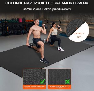 Mata Antypoślizgowa do Ćwiczeń 3660 x 1830 mm 4