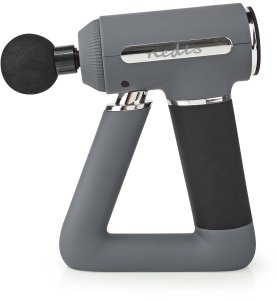 Nedis HCMSG300, Combo massage, Back, Neck, Grey, Ergonomic, 3200 RPM, Battery 2