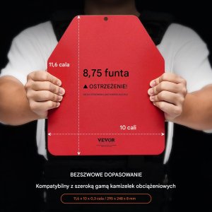 Obciążniki do kamizelki treningowej 2 x 3,9 kg 3