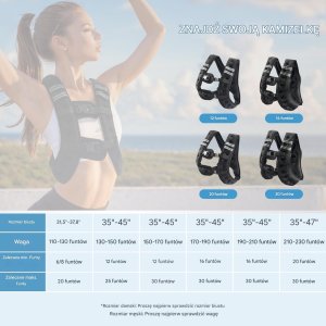 Kamizelka obciążeniowa 7,3 kg 6