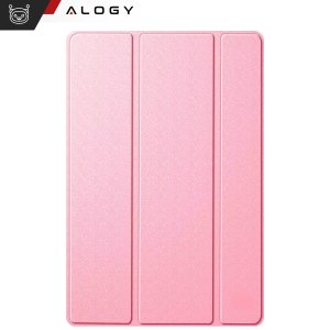 Etui na tablet Lenovo Tab M10 3gen 3 GEN 10.1 2022 TB328FU TB328XU obudowa Case Alogy Book Cover Różowe 12
