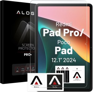 Szkło hartowane do Redmi Pad Pro / Poco Pad 12.1" 2024 Alogy Heavy Pro+ 1