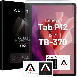 Szkło hartowane do Lenovo Tab P12 12.7 TB-370 szkło ochronne na tablet Alogy Screen Protector Tempered Glass 9H 1