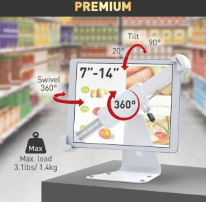 Uchwyt Barkan Uchwyt na tablet T71HL 2