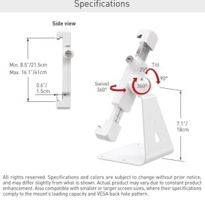 Uchwyt Barkan Uchwyt na tablet T71HL 6