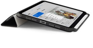 Pipetto Origami No3 Pencil case, black - iPad mini (2024/2021) 9