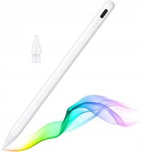 Rysik Do Tableta Do Apple iPad Precyzyjny Aktywny Biały Zestaw Kabel USB-C 2