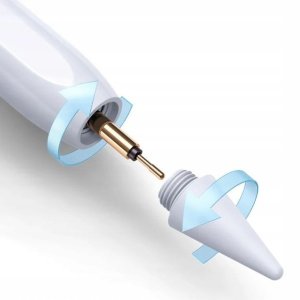 Rysik Do Tableta Do Apple iPad Precyzyjny Aktywny Biały Zestaw Kabel USB-C 4