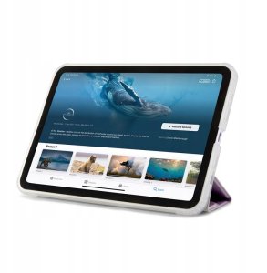 Pipetto Origami No1 Original case, metallic purple - iPad mini (2024/2021) 2