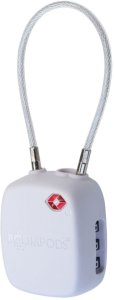 Boompods LOCK TSA Bag Tracker White 1