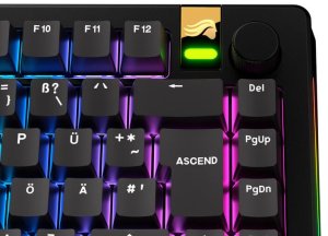 Glorious Glorious GPBT Basics Keycaps, ISO Layout (DE), PBT, Dye-Sub - Classic Black 2