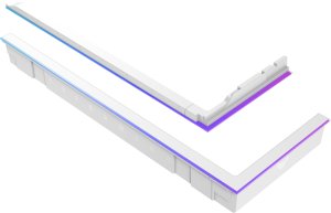 Asus Zestaw oświetleniowy ARGB GT502 Horizon biały 4