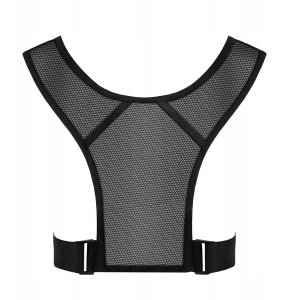 Kamizelka Wozinsky WKDB1 do biegania odblaskowa z kieszeniami - czarna 3