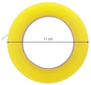 Springos Taśma klejąca 4,8 cm x 100 m pakowa, samoprzylepna, biurowa przezroczysta UNIWERSALNY 6