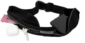 Fixed Sportbelt Duo - Uniwersalny pas sportowy dla biegaczy czarny 2